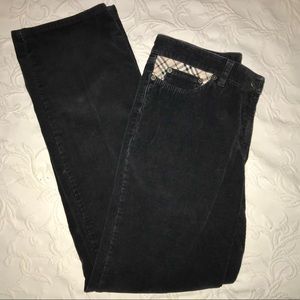 💲⬇️ ($75) Burberry corduroy straight leg jeans